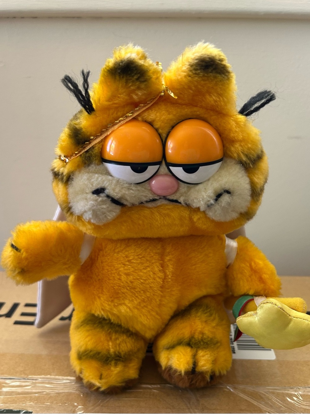 1978 Garfield Angel plush toy